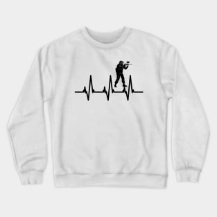 Paintball Heartbeat Crewneck Sweatshirt